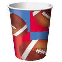 All Star Football Cups - 9 oz. (8 ct)