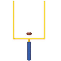 Jointed Goal Post Cutout