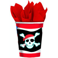 Pirate Party Cups - 9 oz. (8 ct)