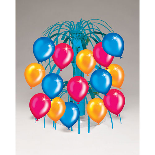 Birthday Balloons Cascade Centerpiece