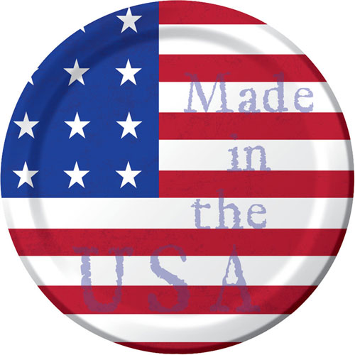 Made in the USA Dessert Plates