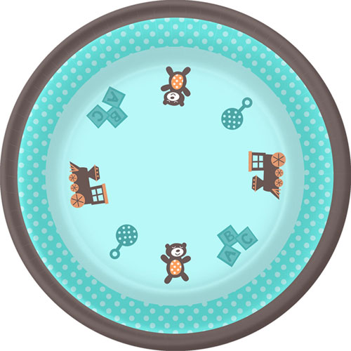 Boy Oh Boy! Dessert Plates