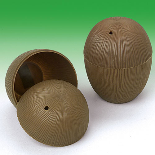 Plastic Coconut Cups (1 ct)